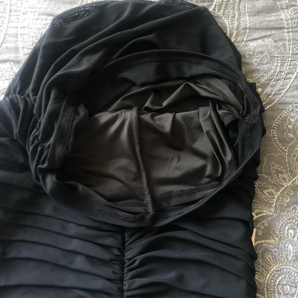 Guess Black Stretchy Ruched Pencil Skirt - Picture 5 of 8
